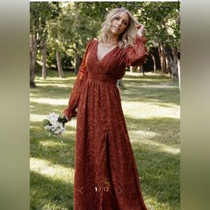 Baltic Born Bridget Textured Maxi Dress